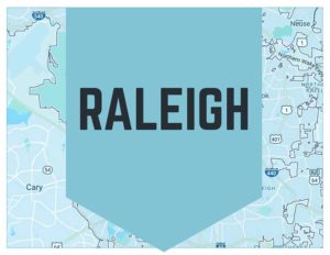 Raleigh, NC Real Estate Map